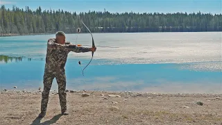 BIG BEAR, GREAT SHOT with traditional archery | Going on a Bear Hunt | Manitoba