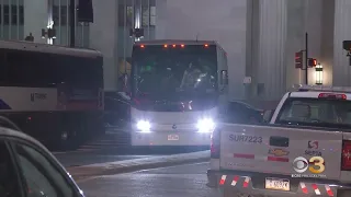 More buses completing their trips carrying migrants from Texas to Philadelphia