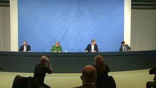 Pressekonferenz zum Bund-Länder-Beschluss