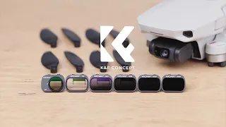 Why NEED Drone ND Filters?  Introducing K&F Concept 6-in-1 Mavic Mini /SE Drone ND Filter Kit