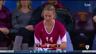 CSU Northridge vs USC - NCAA Womens Volleyball Tournament 2nd Round (Dec 6th 2013)