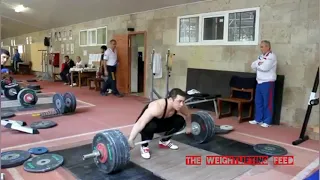 Artem Okulov : Snatch 180kg Clean & Jerk 205kg