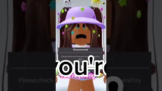 The WORST Message on ROBLOX!!!😭😭 #shorts #roblox #robloxshorts