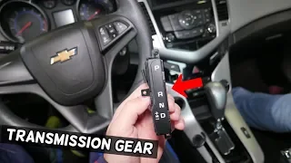 CHEVROLET CRUZE TRANSMISSION GEAR SELECTOR SWITCH INDICATOR REMOVAL REPLACEMENT