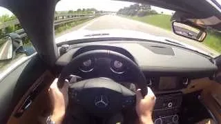 Mercedes SLS AMG GT Roadster 0-100 km/h und Kickdown 200+ Acceleration SOUND