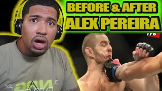 NEW MMA FAN REACTS TO Opponents BEFORE And AFTER Fighting Alex Pereira