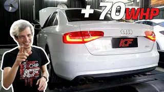 GANHO DE 70whp NO AUDI A4 COM CÂMBIO CVT !!!