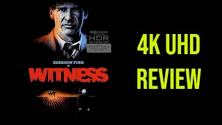 WITNESS (1985) 4K ULTRA HD REVIEW