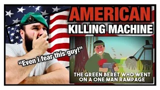 British Marine Reacts To The Green Beret who went on a one man Rampage to save his Comrades