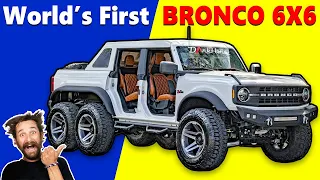 World’s first FORD BRONCO 6×6 | World's First 6x6 Ford Bronco