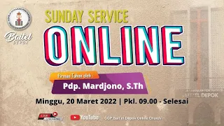 Ibadah Minggu Online GGP Bait 'El Depok | 20 Februari 2022