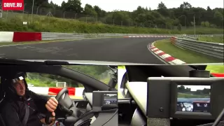 Круг в Nordschleife такси на Нюрбургинге с Сашей Берт