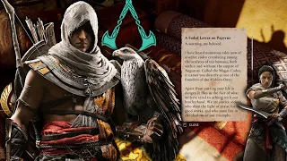 Bayek's Letter to Aya in Assassins Creed Valhalla
