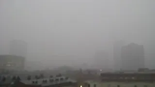 Tornado Sirens in Downtown Chicago! (Original Video Recording)