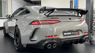 New BRABUS Rocket 1000 based on Mercedes AMG GT 63 S E Performance | Start up Rev Off | 2024