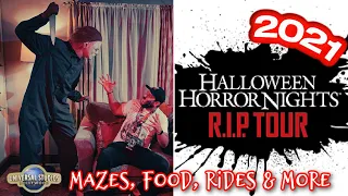 ULTIMATE Halloween Horror Nights 2021 RIP TOUR Review & Guide / Universal Studios Hollywood HHN