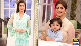 Watch as Tehreem shares her sister's childhood stories with Nida Yasir