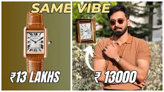 Cartier Tank alternative on budget| Fossil carraway watch review| Amazon republic day sale🔥