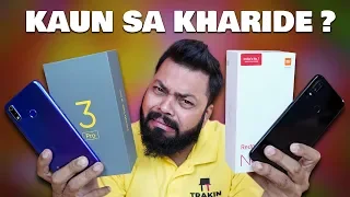 Realme 3 Pro Vs Redmi Note 7 Pro Comparison ⚡⚡ Camera, Performance, Speed, Display, Battery..