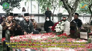 Harjasda ke 164, Pejabat Pemkab Sidoarjo Ziarah ke Makam Bupati terdahulu