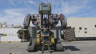 Test Driving a Giant Fighting Robot