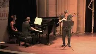 Pedro Lopez and Andrew West, Frank Martin - Ballade for flute and Piano