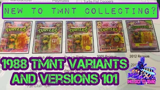 1988 TMNT Variants and Versions 101