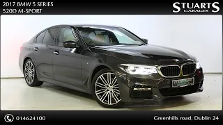 2017 BMW 5 SERIES 520D M-SPORT