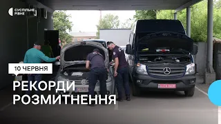 На Рівненщині фіксують рекорд кількості розмитнених автівок