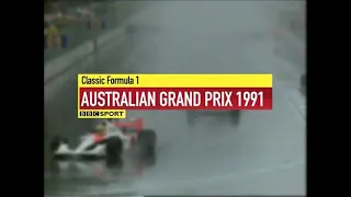1991 Australian GP (BBC Classic F1 Highlights)