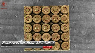 Romanian Surplus 380 Ammo Test