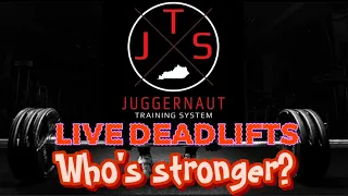 🚨LIVE DEADLIFTS🚨 Are you stronger?! 🤔