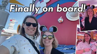Embarkation Day for Our FIRST EVER DISNEY Cruise