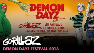 Gorillaz - Demon Dayz Festival LA 2018 (With Visuals) [REUPLOAD]
