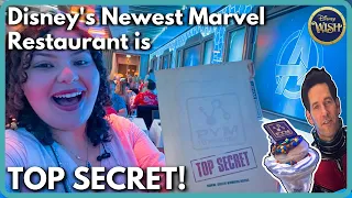 Worlds of Marvel (Show & Dining Review of Half the Menu!) Avengers: Quantum Encounter | Disney Wish