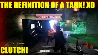 Star Wars Battlefront 2 - Vader takes the Final objective room by himself! Random teammate clutch!