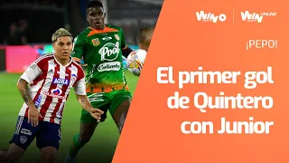 ¡Asombroso! El primer gol Juan Fernando Quintero con Junior