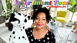 Apartment Tour Washington DC 🏡 | Bright & Colourful Studio Apartment Tour 🌈  | This Bahamian Gyal