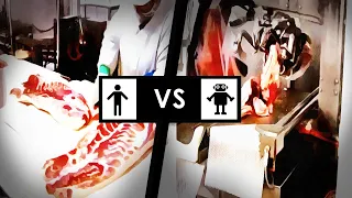 Human vs Machine : Robot Butcher