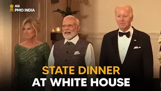 PM Modi at the White House for the State Dinner hosted by President Biden