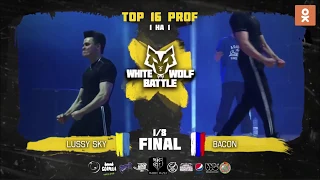 Lussy Sky VS Bacon | 1/8 FINAL ►WHITE WOLF BATTTLE◄ BELARUS 2018