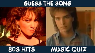 Угадай зарубежные песни 80х | GUESS THE SONG | 80s MUSIC QUIZ