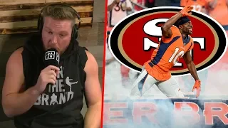 Pat McAfee's Thoughts on Emmanuel Sanders Trade