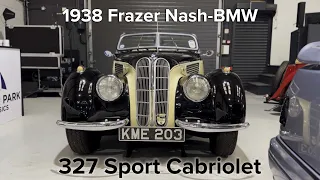 Now this is special! Paul and George take a look at the 1938 Frazer Nash-BMW 327 Sport Cabriolet!