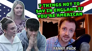 BRITISH FAMILY REACTS! Lost In The Pond | 7 Things Not To Say In England If You're American