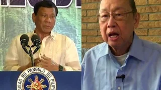 Pres. Duterte tells CPP founder Joma Sison he can come home if he wants