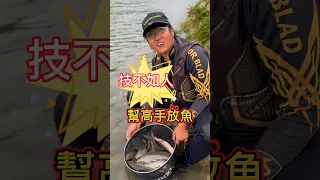 20240224大甲溪釣遊放流。#霞面#阿嬤魚#竹篙頭#fishing #放流 #釣魚