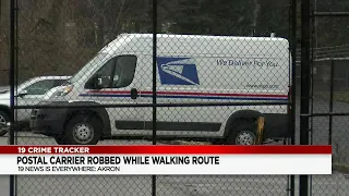 Postal carrier robbed at gunpoint, Akron police say