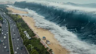 百米高的海啸汹涌袭来，城市瞬间被淹没！居然毫无预警？ 【狂鳄海啸 Crazy Tsunami】 | 惊悚/冒险/灾难 | 经典大本营