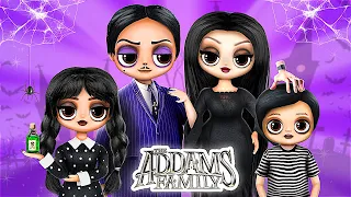 Los Locos Addams / 31 Manualidades DIY para Muñecas LOL OMG